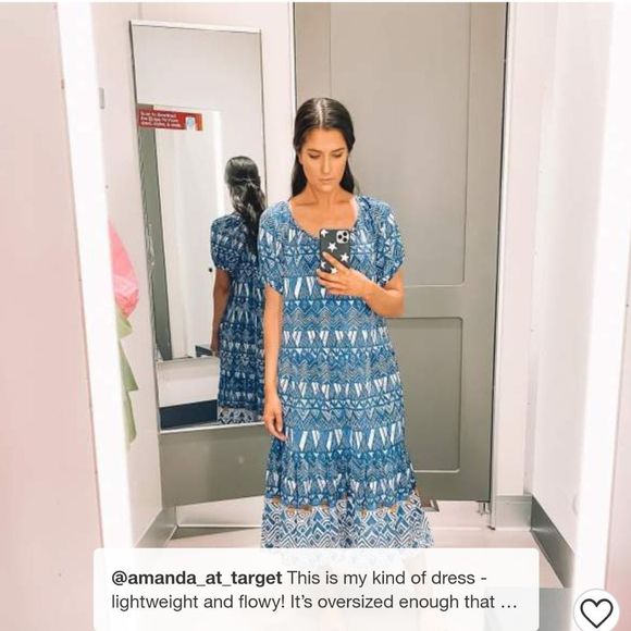 Knox Rose Tiered Boho Dress NWT XS - Picture 11 of 11